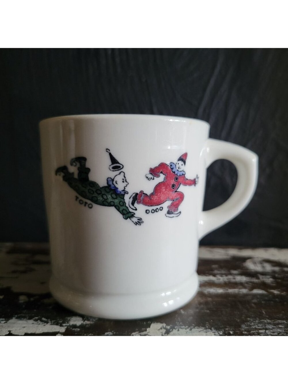 Vintage Walker China Marjorie Daw Toto Dodo Chickadee Illustrations Childs Cup